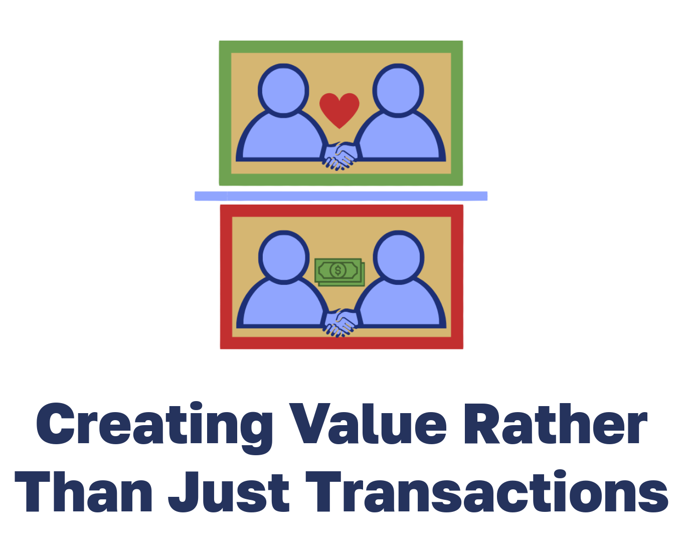 Creating Value Rather Than Just Transactions
